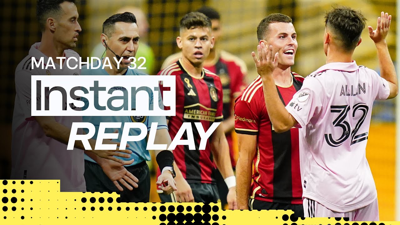 Atlanta vs. Miami – Ball Cross the Line? Busquets' Non-Penalty Foul & Potential Red Card play