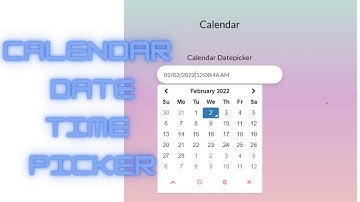 How to make a Calendar Date and time picker by bootstrap | Source code