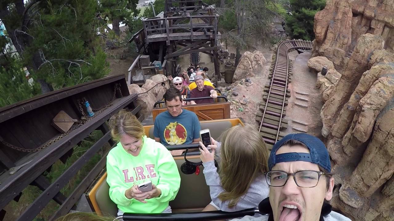 Disneyland - Big Thunder Mountain Railroad