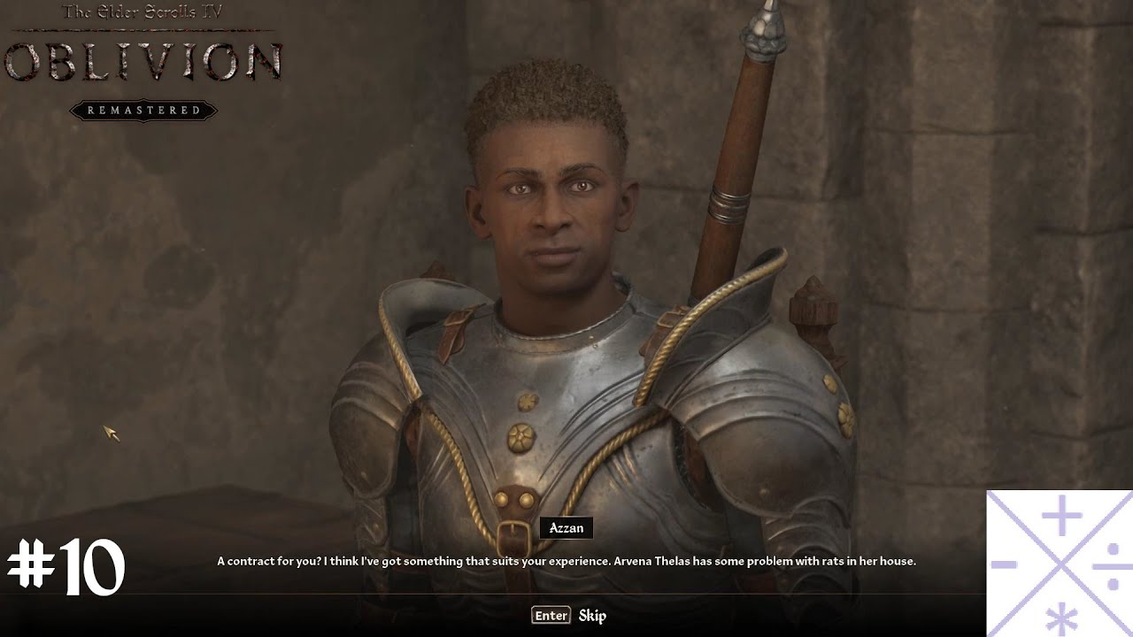 The Elder Scrolls IV: Oblivion Remastered; Episode 10 - YouTube