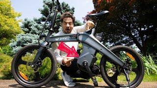 Dyu T1 Mini Bicicletta a Pedalata Assistita Super leggera con vero sensore di coppia!