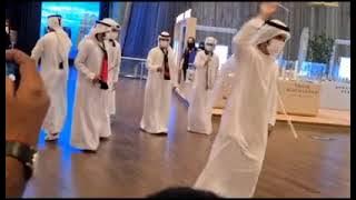 Arab dance in Dubai Mall