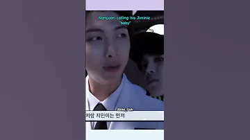 Namjoon Calling His Jiminie Baby Minimoni Bts 