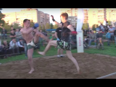 Wild Street Fight in Russian