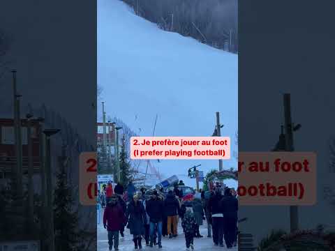 3 examples to talk about your favourite activities in French !! #internationalstudents #french