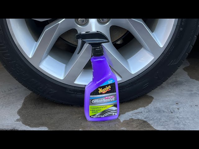 Meguiar's hot shine tire coating the best way to apply 