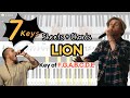 Lion -Elevation WorshipㅣKey of F, G, A, B, C, D, EㅣPiano coverㅣWorship Piano Tutorials