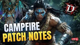 S14 Campfire + Patch Notes | Spiritborn Good Or Bad?! | Diablo 4 Lord of Hatred