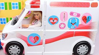 Barbie Ambulance Adventures For Kids Play Toys