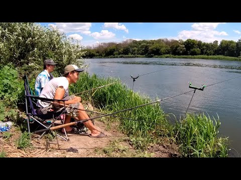 Ночевка на реке Дон! Удачная рыбалка в Воронежской области! Ловля карася на фидер!