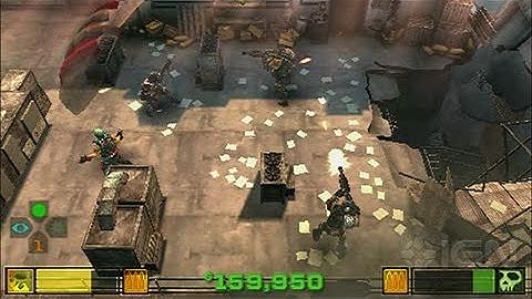 Army of Two: The 40th Day Sony PSP Gameplay - Rooftops