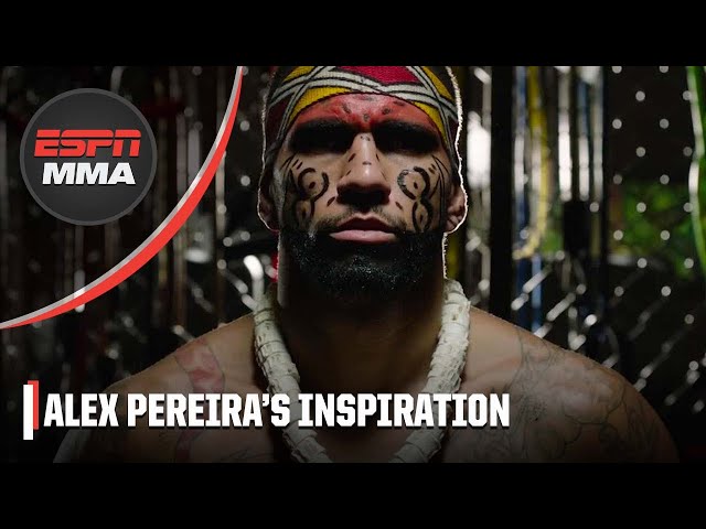 LOOK: Proud Brazilian UFC Champ Alex Pereira Brings His World Championship  to His Native Tribe - EssentiallySports