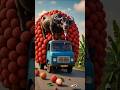 The Buffalo That Stopped Giving Milk… Until It Found a Truck Full of Lychees #ai #cow #farmer