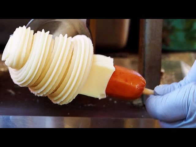 모짜렐라 치즈 츄러스 핫도그,츄로도그 - 쭈니네 츄러스 / mozzarella churros hot dog / korean street food