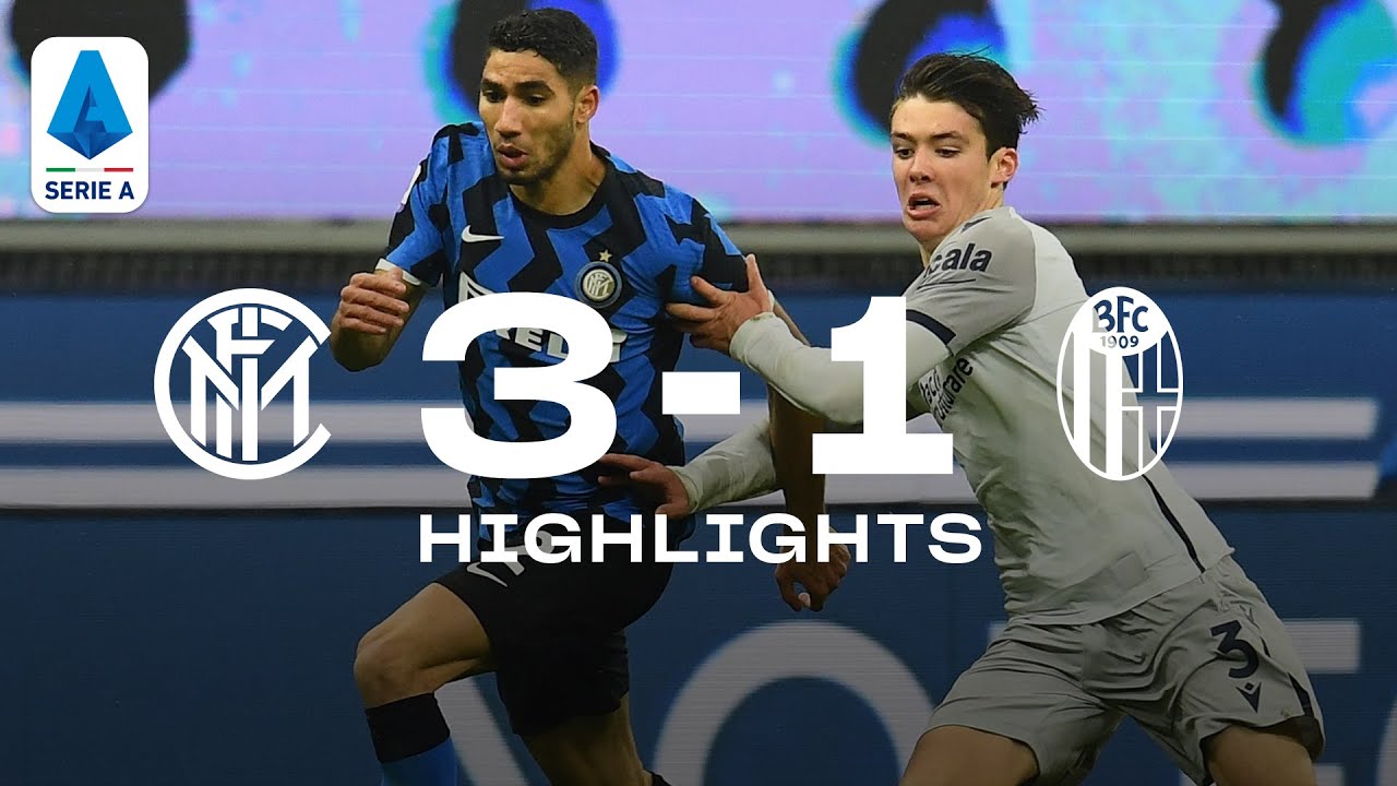 INTER 3-1 BOLOGNA | HIGHLIGHTS | SERIE A 20/21 | Hakimi and Lukaku on