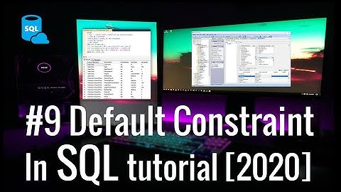 #9 How to use Default constraint in SQL with Example.[2021]