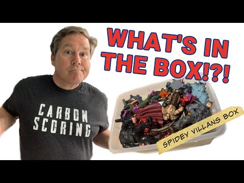 MARVEL LEGENDS mystery box - SPIDER-MAN VILLAINS- who knows what we will find?