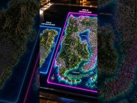 GTA 6 Map #gta6 #gta5