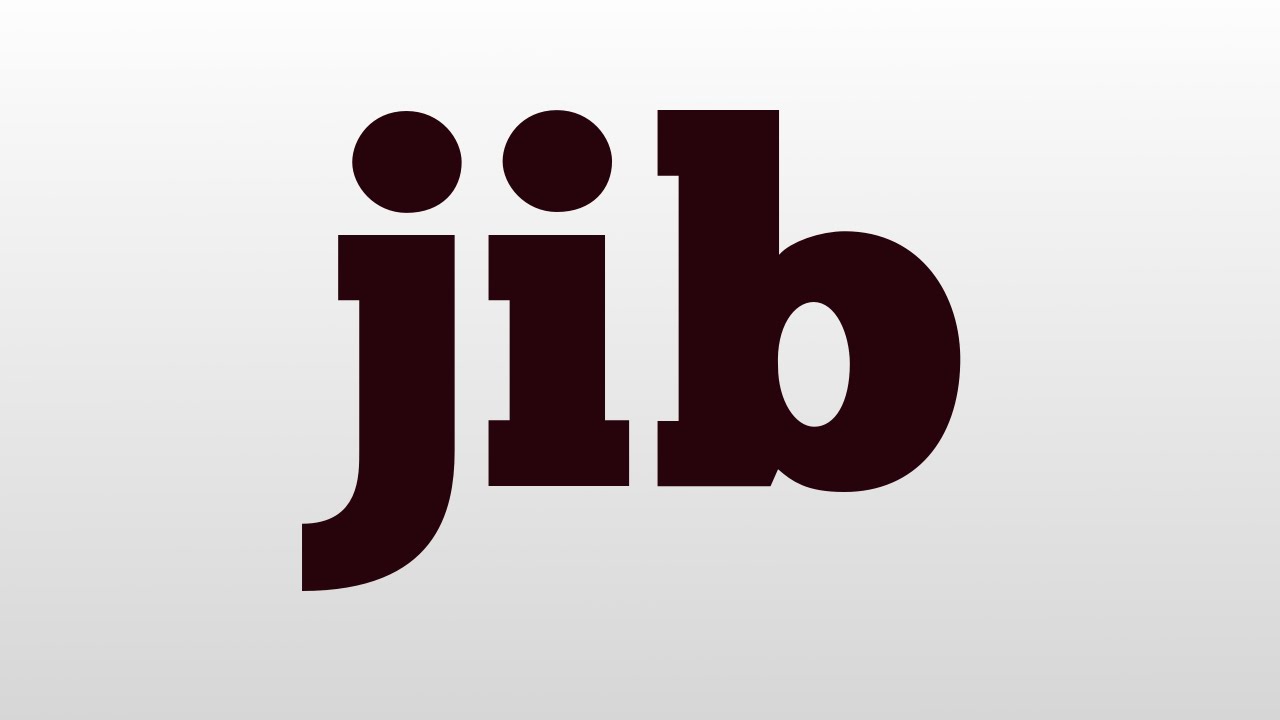 jib meaning and pronunciation YouTube