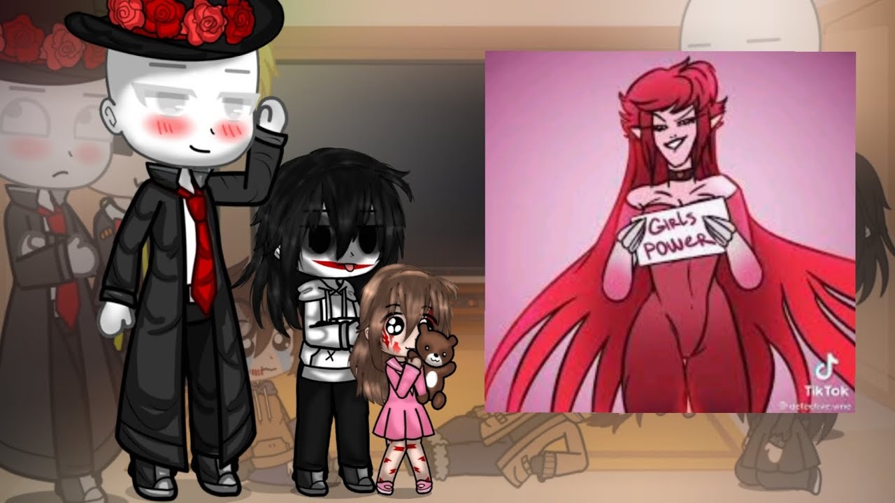 🌙Реакция Крипипаста на scp-2396 ( Госпожа сладость) 🌙🇷🇺/🇧🇷