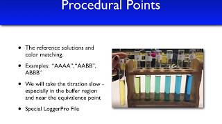 Pre-Lab Talk for Acid-Base Titration