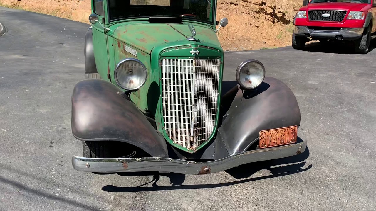 1934 international harvester (the Green bean) for sale YouTube