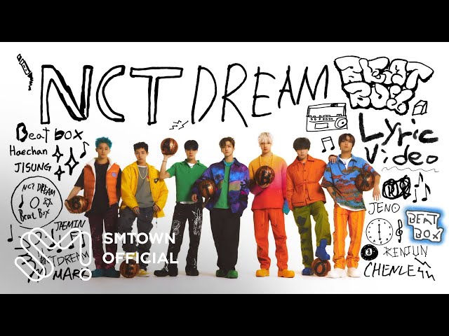 NCT DREAM 엔시티 드림 'Beatbox (English Ver.)' Lyric Video class=