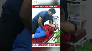 Back Pain for Desk Job | Dr.Vijay Non Surgical | Chiropractic Treatment