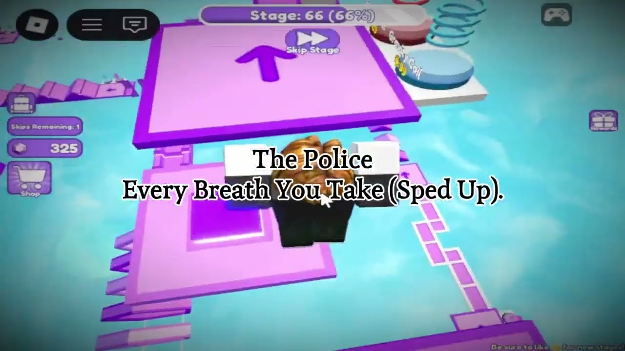 Roblox | The Police - Every Breath You Take (Sped Up).