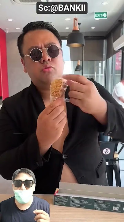 Ide makan kfc nya gokil juga si bapa ini #shorts ➡️ BANKII