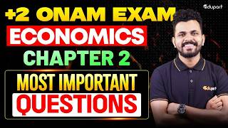 Plus Two Onam Exam Economics Chapter 2 Most Important Questions|  Eduport Plus Two
