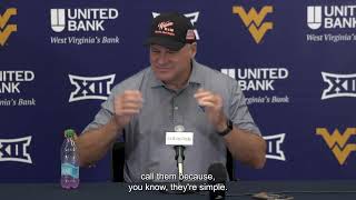 Coach Rich Rodriguez | Oct. 20