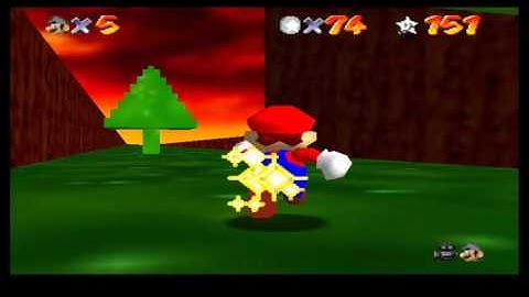 SM64 - Shining Stars: Course 5 - Mt. LavaLava