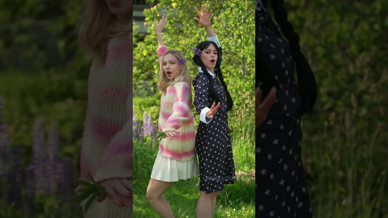 Enid Choked On A Fly Jennaortega Fakeortega Wednesday Wednesdayaddams Netflix