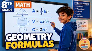Geometry & Science Formulas Made Easy | Grade 8 Math Week 3 Day 3