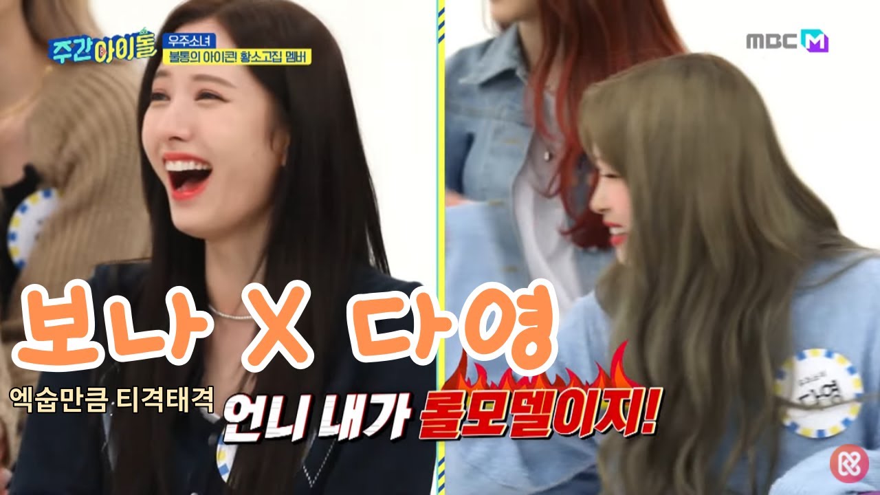 [우주소녀] 보나 X 다영 케미 모음