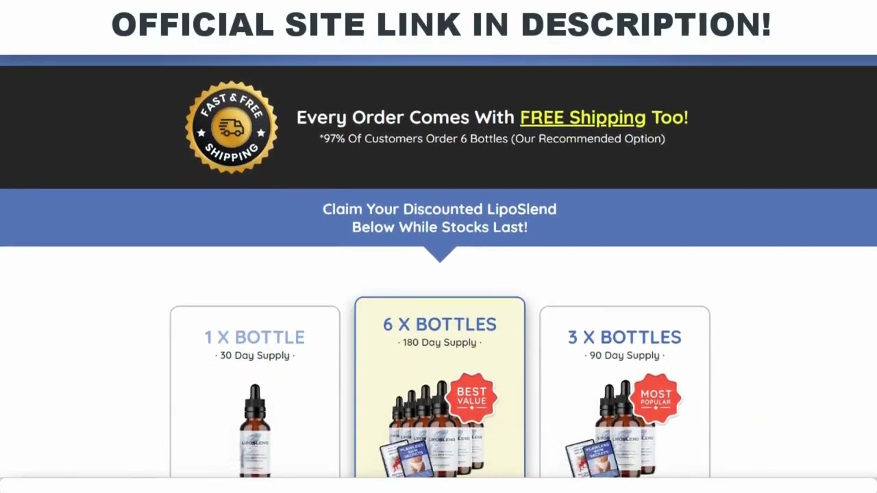 LipoSlend Review 2024: Discover Real User Experiences with This Supplement