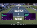Mei Yamaguchi (JPN) vs (LL) Yasmine Kabbaj (MAR) - Game, Set, Match