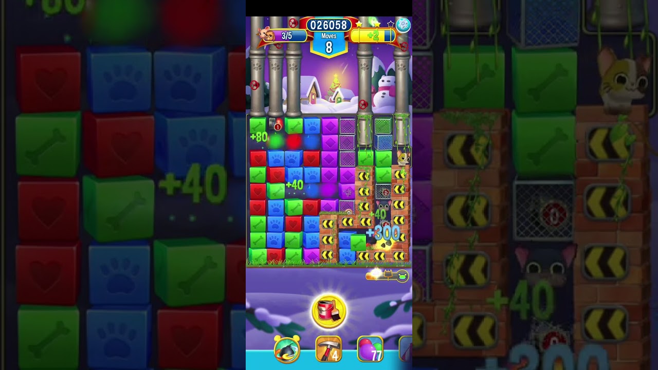 Pet Rescue Saga level 4324 one hammer