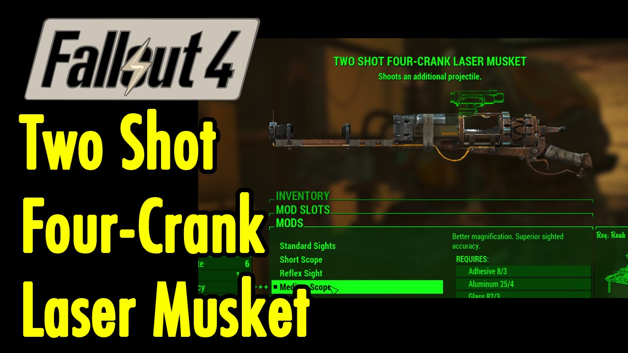 Legendary two shot mod fix at fallout 4 nexus   mods and 