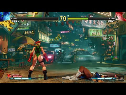 Street Fighter V Gameplay PS4 @Sensession 