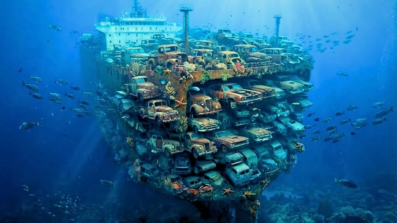 Found Massive 1980 Sunken Cargo Ship – Shocking Discovery