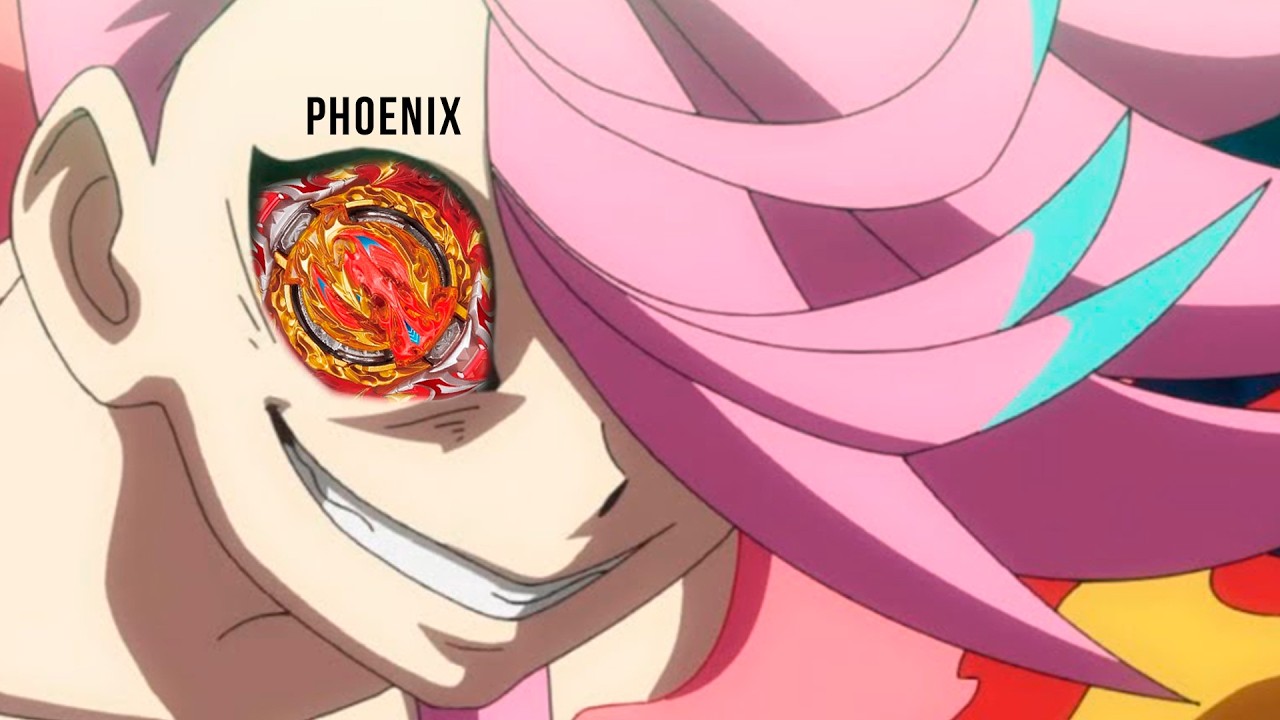 Самый сильный бей! Волчок Prominence Phoenix Tapered Metal Universe 10 из набора B191 от Takara Tomy