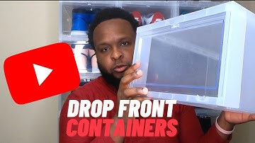 The Container Store Drop Front Shoe Boxes Review! Complete explanation on how to store your shoes!