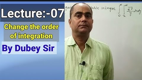#ChangeTheOrderOfIntegration#MultipleIntegral#DoubleIntegrayion#IITJAM#GATEMath#DkMathTutorial