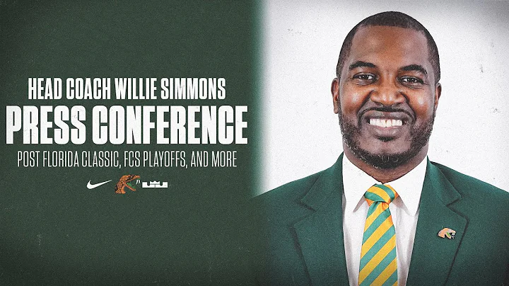 Willie Simmons End-of-Season Press Conference