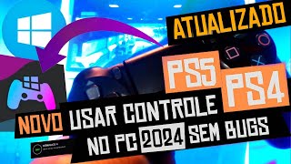 ✅ [2024] COMO USAR CONTROLE DE PS4 PS5 NO PC DS4 WINDOWS