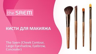 Кисти для макияжа The Saem (Cheek Contour, Large Eyeshadow, Eyebrow, Concealer) - Видео от KEAUTY