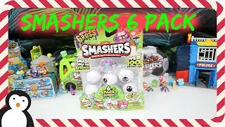 Smashers Series 2 - 6 Pack Unboxing The 12 Days Of Christmas Day 10