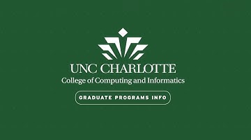 Refresh your education at UNC Charlotte